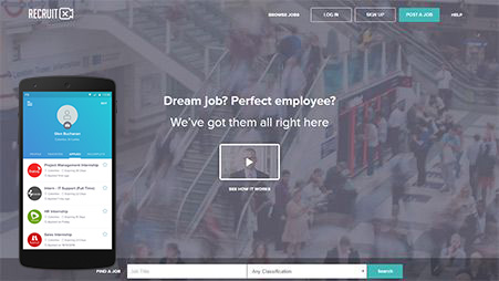 RecruitX Web & Mobile Applications
